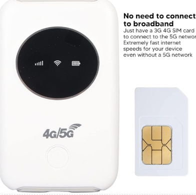 WiFi Modem, Unlocked 5G WiFi Mobile Hotspot