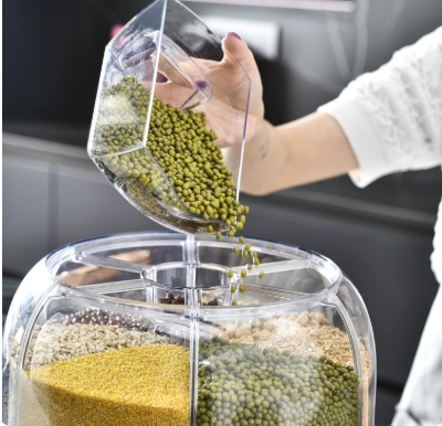 360 Degree Rotating Dry Food Dispenser