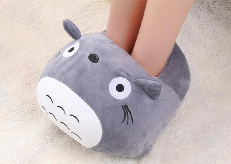 Totoro Plush Electric Foot Warmer